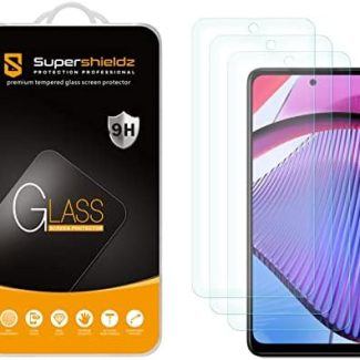 Supershieldz (3 Pack) Designed for Motorola Moto G 5G (2024) Tempered Glass Screen Protector, Anti Scratch, Bubble Free